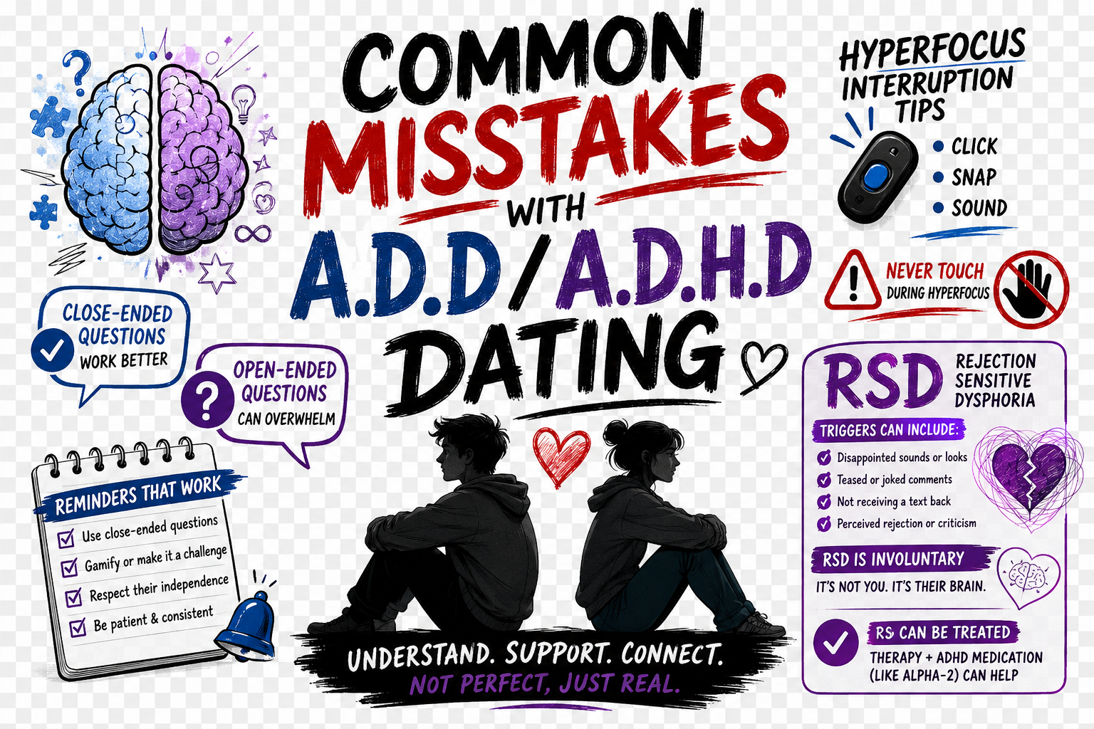 Common misstakes with A.d.d/A.d.h.d Dating